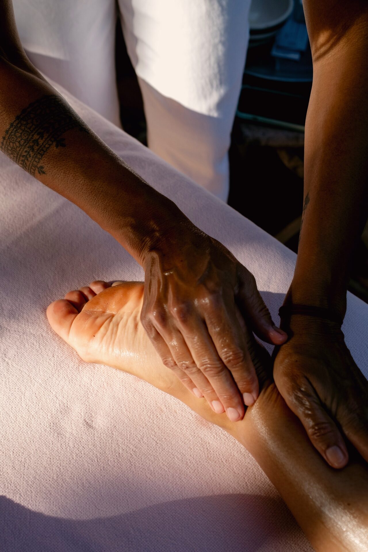 Traditional Kizhi herbal poultice massage